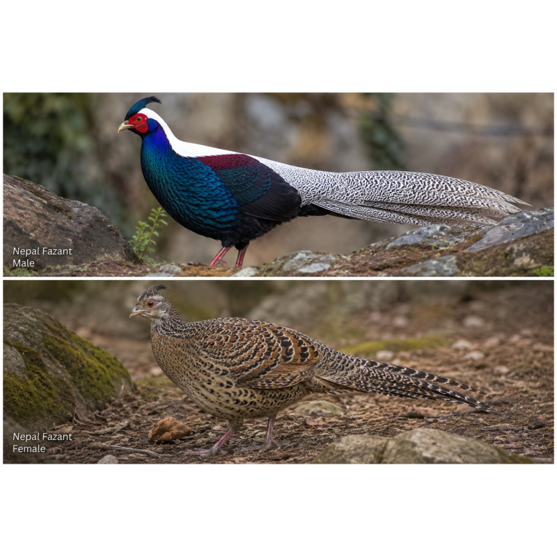 Nepal fazant kuikens
